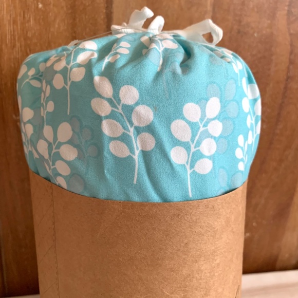 Full/ Queen Ultra Soft Blue Patterned 3 Piece Duvet Cover - Picture 5 of 7